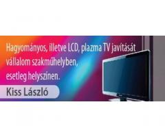 TV - LCD SZERVÍZ  VIII. ker.  06203412227