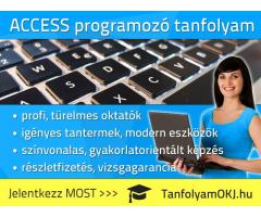 Access programozás tanfolyam Budapesten