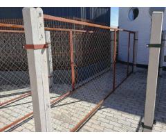 Kapu, kiskapu, nagykapu, vadháló, drótfonat, drótháló, kerítés