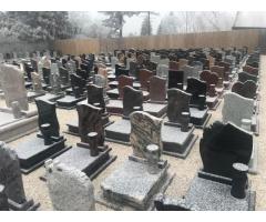 Gránit urna síremlékek Monoron és Cegléden