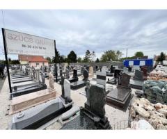 Gránit síremlékek Monoron és Cegléden